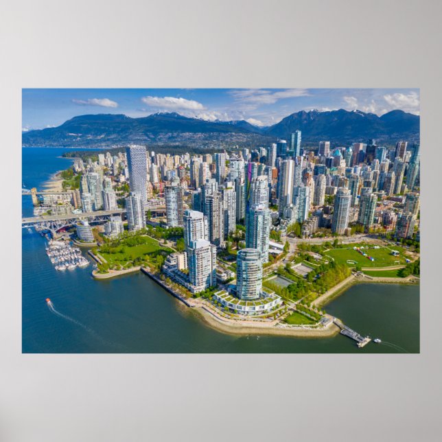 Kusten | Vancouver, British Columbia, Kanada Poster (Framsidan)