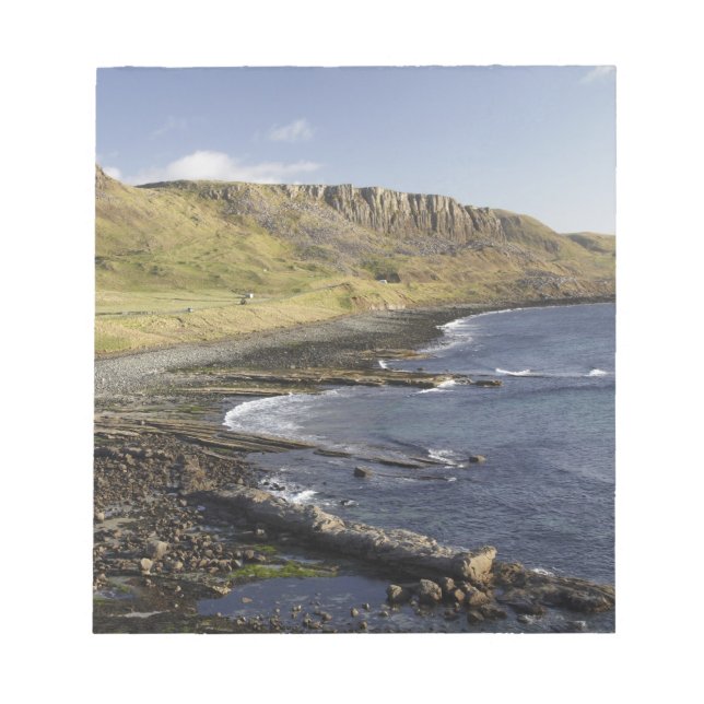 Kusten vid Duntulm, Isle of Skye, Skottland, Fören Anteckningsblock (Framsida)