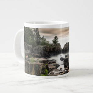 Kusten vid Sjö Superior Minnesota Jumbo Mugg
