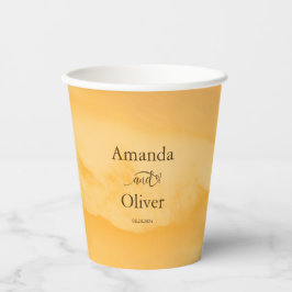 Kustens Chic Golden Sand Tur ise Vatten Bröllop