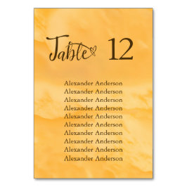 Kustens Chic Golden Sand Tur ise Vatten Bröllop Bordsnummer