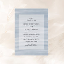 Kustens Chic Muted Blue Elegant bröllop