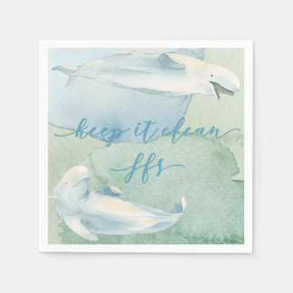 Kustens pappra behålla humor rengör den pappersservett