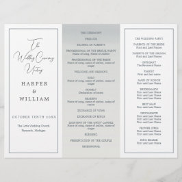 Kustens tredimensionella bröllopsprogram