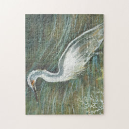 Kustfåglars vikt i Vatten Art Pussel