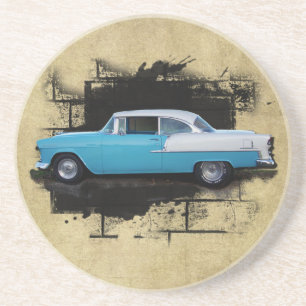 Kustfartyg 1955 för Bil för klassiker för Chevy Underlägg Sandsten