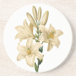 Kustfartyg 1 för vintageblommasandsten underlägg sandsten