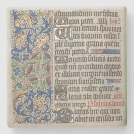 kustfartyg för bibelmanuskriptkonst stenunderlägg