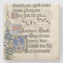 kustfartyg för bibelmanuskriptkonst stenunderlägg