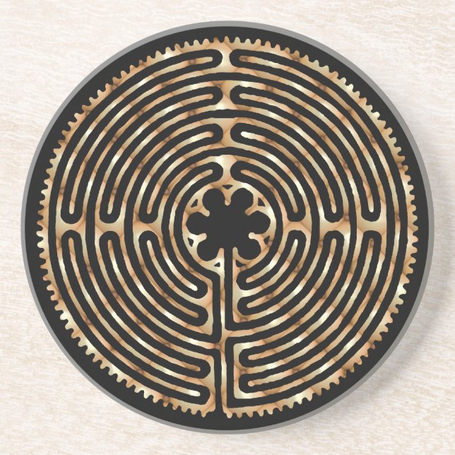 Kustfartyg för Chartres labyrintpärla Underlägg (Framsidan)