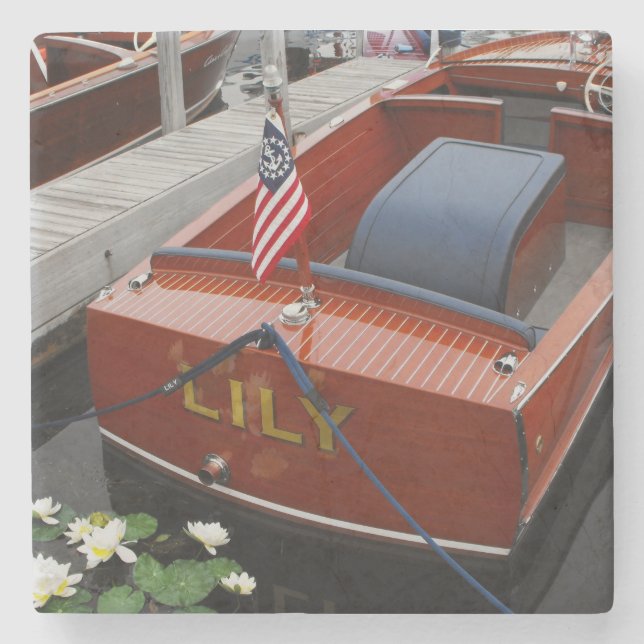 Kustfartyg för Chris hantverkdrink Underlägg Sten (Framsidan)