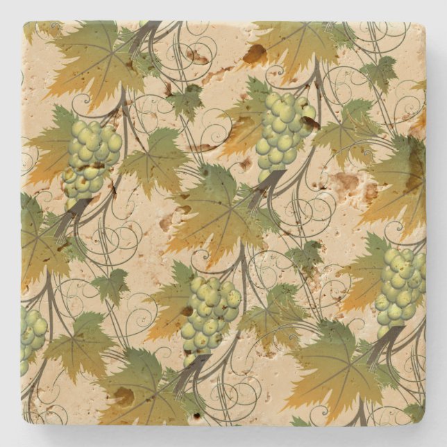 Kustfartyg för druvaVinesten Underlägg Sten (Framsidan)