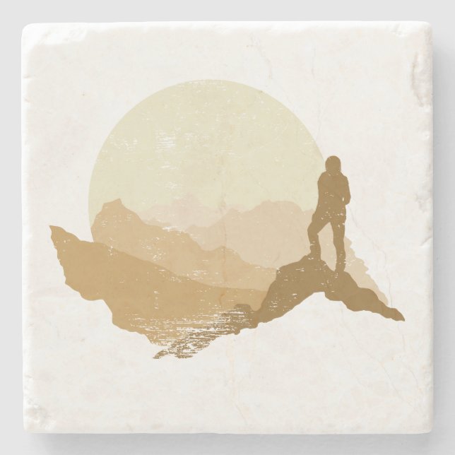 Kustfartyg för klättring för berg för kärlekliv underlägg sten (Framsidan)