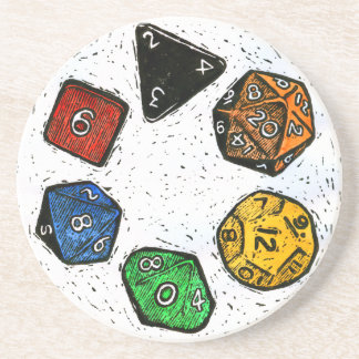 kustfartyg för Lino-tryck lektärning Underlägg Sandsten