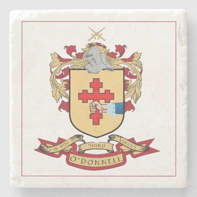 Kustfartyg för O'Donnell marmorsten Stenunderlägg (Framsidan)