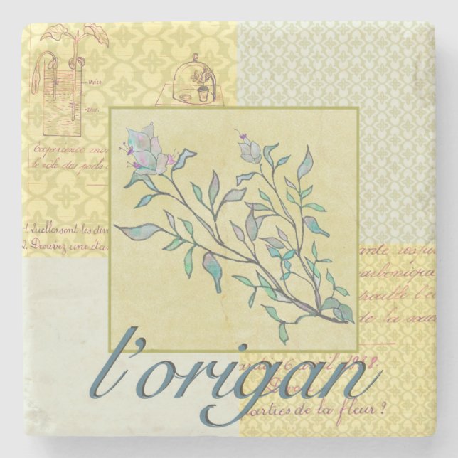 Kustfartyg för örtOreganosten Stenunderlägg (Framsidan)