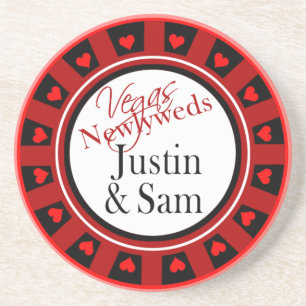 Kustfartyg för sandsten för Las Vegas nygift Underlägg Sandsten