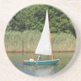 Kustfartyg för segelbåt 4 underlägg sandsten