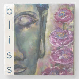 Kustfartyg för sten för Buddha konstsalighet Stenunderlägg