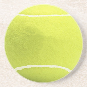 Kustfartyg för tennisbolldrinkar underlägg sandsten