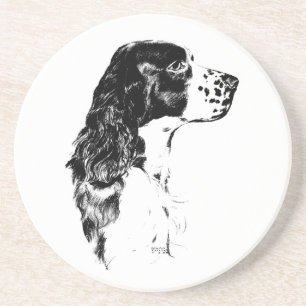 Kustfartyg för vintage för hund för underlägg