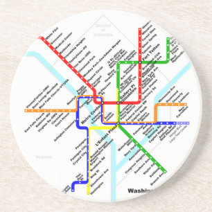 Kustfartyg för Washington dc-metro Underlägg Sandsten