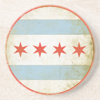 Kustfartyg med bekymrad flagga från Chicago Underlägg