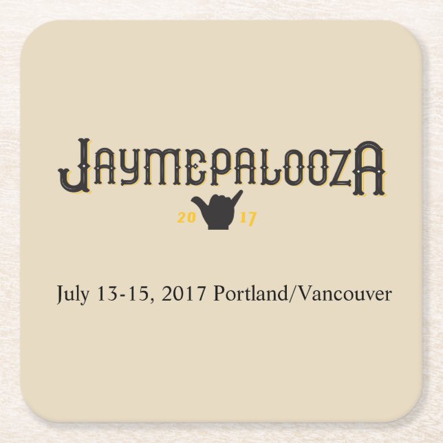 Kustfartyg Underlägg Papper Kvadrat (Framsidan)