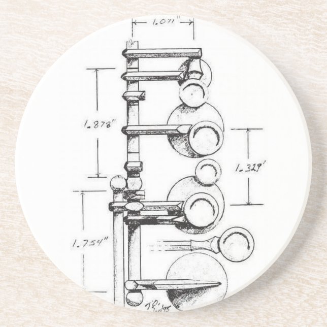 Kustfartyg Underlägg Sandsten (Framsidan)