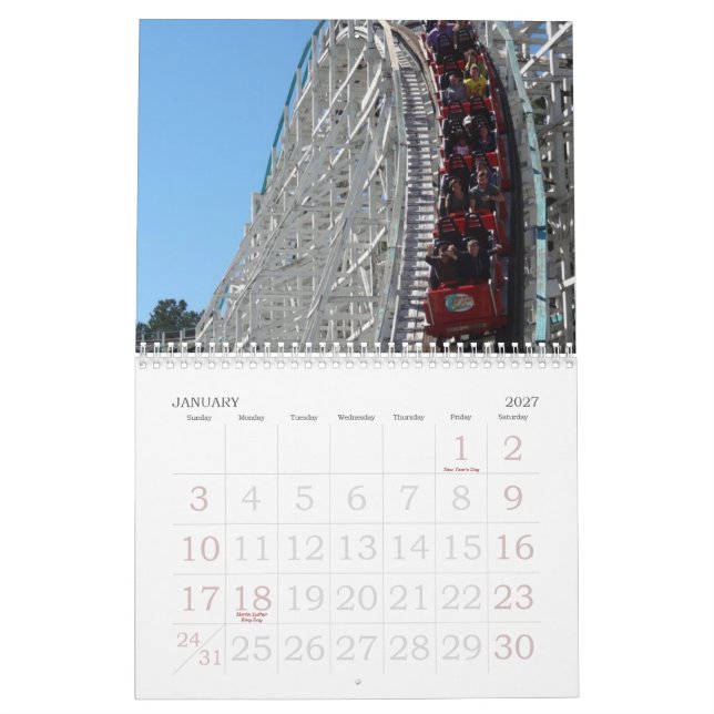 Kustfartygkalender Kalender (Jan 2027)