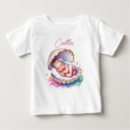 Kustflickans babyskor Personlig T Shirt