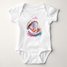 Kustflickans babyskor Personlig T Shirt
