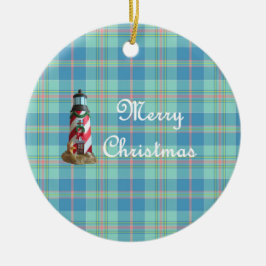 Kustfyr julprydnad julgransprydnad keramik