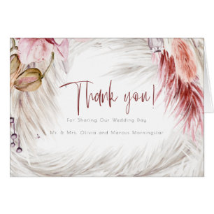 Kustgräs Burgundy Rosa Ivory Pampas Grass OBS Kort