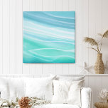 Kusthavets Kanvastryck<br><div class="desc">Kusthavsmålning Kanvastryck med blå färg av det vackra djupblåa havet i en modern abstrakt stil. Denna moderna kustkonst är en biet av snyggtens stranddekoration, tropisk väggkonst, kustdekoration, för alla kusthem, strandstugor eller havsbottnar.</div>