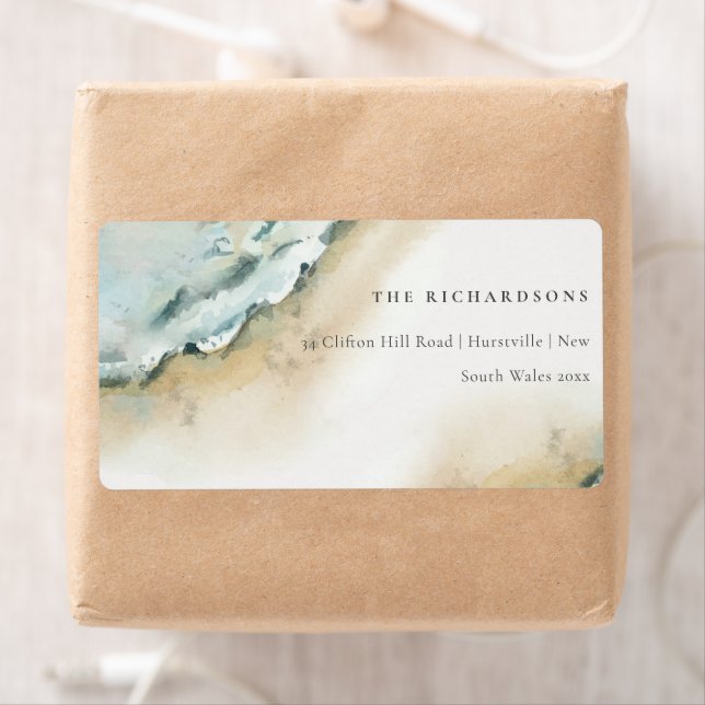 Kusthavets Vinkara havsstrand Nautical Adress Fraktsedel (Insitu)