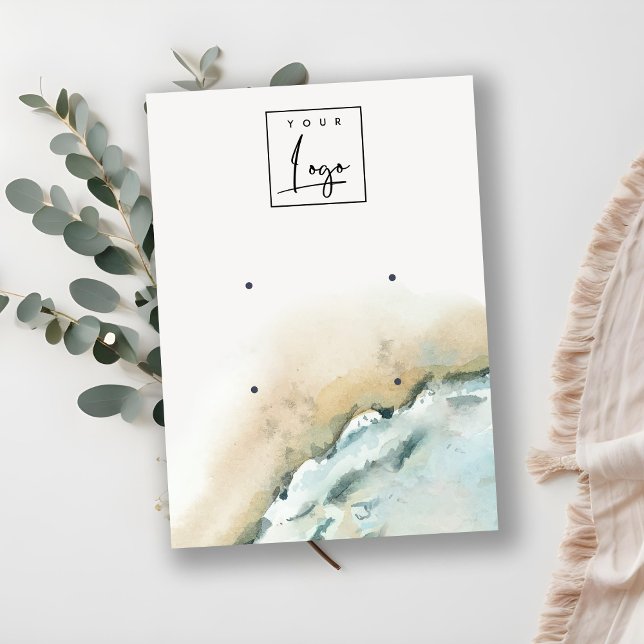 Kusthavets Vinkara strand Beach 2 Visning Visitkort (Skapare uppladdad)