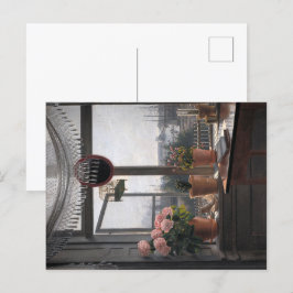 Kustinbjudan: Öppna fönster och Sjölandskap Vykort