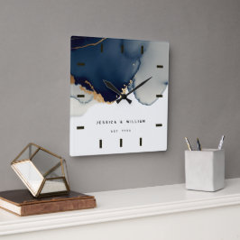 Kustjaktet för marinblått kustfiske fyrkantig klocka