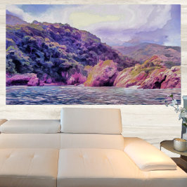 Kustjelapa till Puerto 1620 Art Print Poster