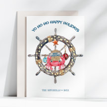 Kustjul | Nautisk kapten Wheel Crab