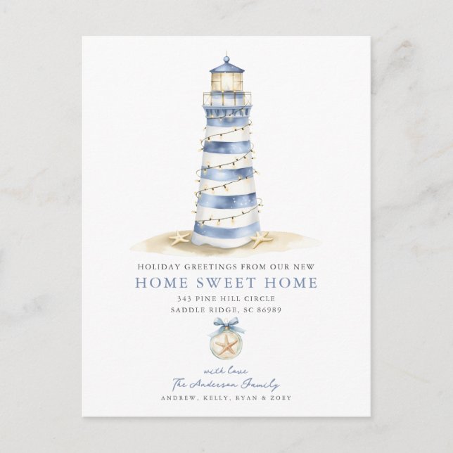 Kustjulens Flytta Meddelande (Framsida)