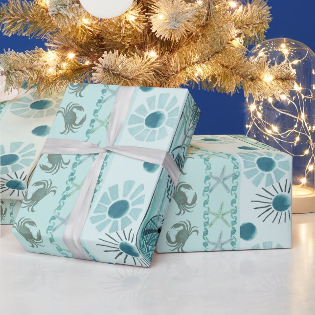 KustjullBöhmen Seashells Presentpapper (Helgdagar)