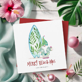 Kustjullkort Anteckningskort