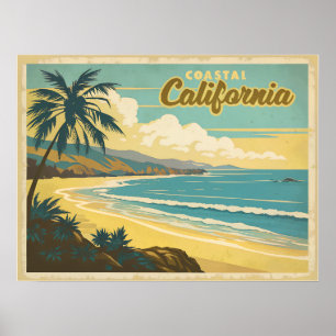 Kustkalisk Vintage Poster