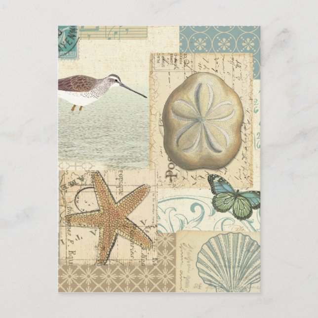 Kustkollage Vykort (Framsida)