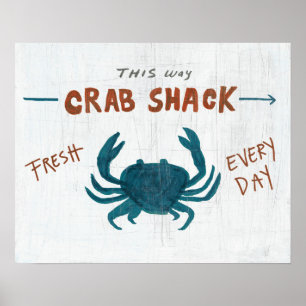 Kustkonst   Crab Shack Poster