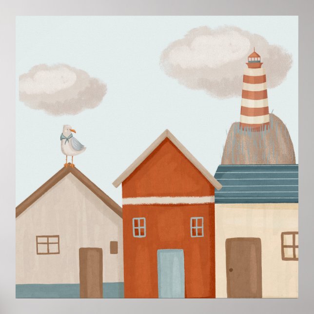 Kustkonst för barn poster (Framsidan)