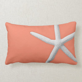 Kustkorallisk Tropiskt vit stjärtfångare Lumbarkudde