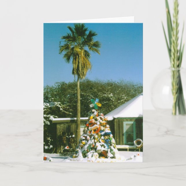 Kustkort för Träd Helgkort (Framsida)